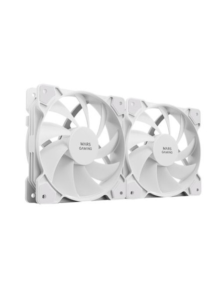 ÷ Kit 2xventilador interno mars gaming mf-prox2 white ultra silenciosos fdb bearing antivibraci?n