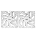 ÷ Kit 2xventilador interno mars gaming mf-prox2 white ultra silenciosos fdb bearing antivibraci?n