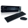 ÷ Teclado y mouse conceptronic wireless orazio aleman