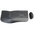 ÷ Teclado y mouse conceptronic wireless ergonomico orazio02 aleman