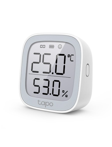 ÷ Sensor inalambrico de temperatura y humedad inteligente tp-link tapo t315 pantalla 2.7