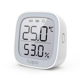 ÷ Sensor inalambrico de temperatura y humedad inteligente tp-link tapo t315 pantalla 2.7