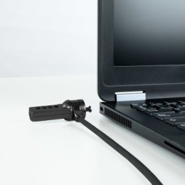 ÷ Cable de seguridad portatiles/monitores/televisiones tooq tqclk0015-g con combinaci?n 4 digitos 1.5