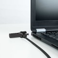 ÷ Cable de seguridad portatiles/monitores/televisiones tooq tqclk0015-g con combinaci?n 4 digitos 1.5