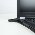 ÷ Cable de seguridad portatiles/monitores/televisiones tooq tqclk0015-g con combinaci?n 4 digitos 1.5
