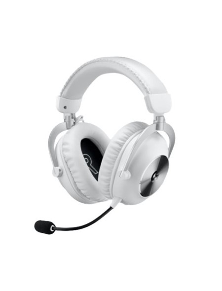 ÷ Headset logitech wireless gaming pro x 2 lightspeed white p/n: 981-001269