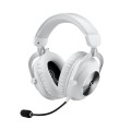 ÷ Headset logitech wireless gaming pro x 2 lightspeed white p/n: 981-001269