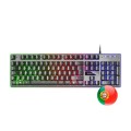 ÷ Teclado en portugues hibrido h-mecanico mars gaming mk220pt black switch h-mechanical retroiluminado