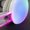 ÷ Headset mars gaming mh-glow pink jack 3.5mm y alimentacion por usb iluminacion 360? chroma en diadem