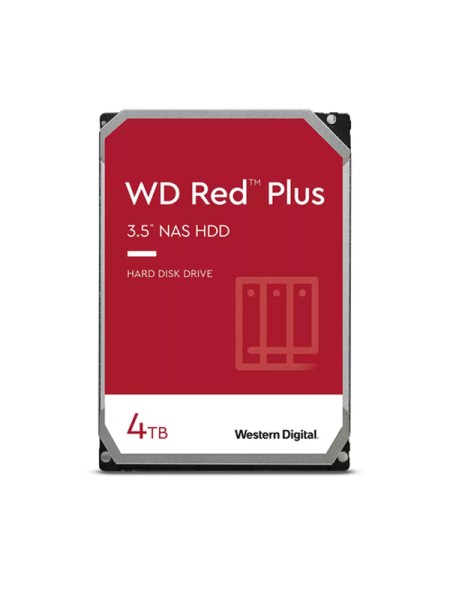 ÷ Disco duro 4tb western digital red plus sata6g (nas hard drive) wd40efpx