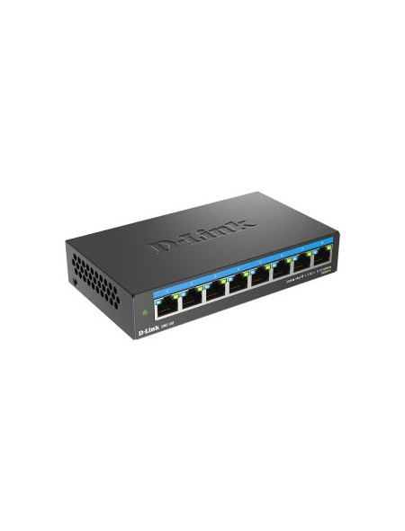 ÷ Switch no gestionable dlink dms-108 8p multigigabit 2,5g carcasa metalica sobremesa no rack