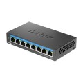 ÷ Switch no gestionable dlink dms-108 8p multigigabit 2,5g carcasa metalica sobremesa no rack