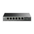 ÷ Switch no gestionable tp-link sg1006pp 6p 10/100/1000 mbps de estos 3p poe+ y 1p poe++ (64w) sobreme
