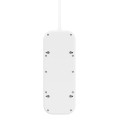 ÷ Regleta alimentacion belkin srb002vf2m de proteccion contra sobretensiones 6 tomas boton apagado usb