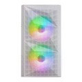 ÷ Caja microatx gaming mars gaming mc-me white frontal mesh con 2 ventiladores frgb 120mm lateral de c