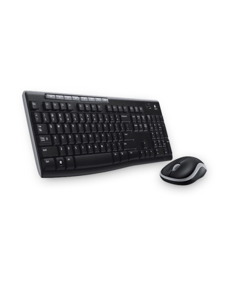 ÷ Teclado y mouse logitech wireless mk270 ruso