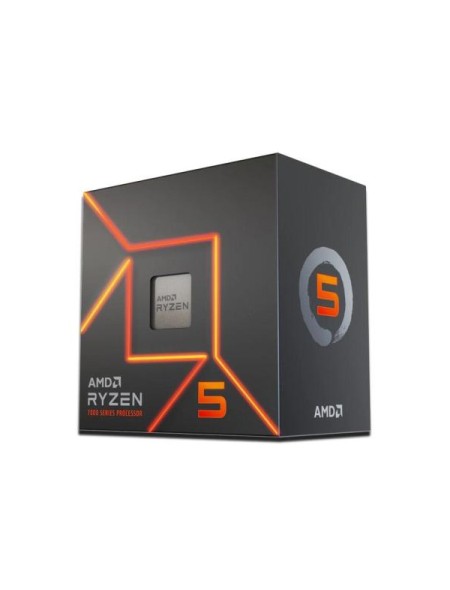 ÷ Cpu amd am5 ryzen 5 7600 3.6ghz - 5.2ghz 6 core 3mb 32mb cache 64bit 65wat box