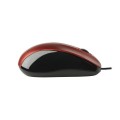 ÷ Mouse ngs crew red optico con cable