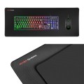 ÷ Teclado mouse y alfombrilla mars gaming mcpx black telcado en frances hibrido h-mech mouse ultr