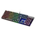 ÷ Teclado mecanico mars gaming mk422 en italiano black switch marron pr de 100hz anti-ghosting avanzad