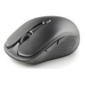 ÷ Mouse ngs wireless evo rust black recargable con teclas silenciosas negro
