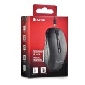 ÷ Mouse ngs wireless evo rust black recargable con teclas silenciosas negro