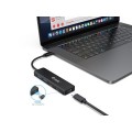 ÷ Hub usb-c equip life 128964 4 puertos 2xusb-a 3.0 2xusb-c 3.2 compatible con thunderbolt 3/4 1xusb-c