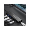 ÷ Hub usb-c equip life 128964 4 puertos 2xusb-a 3.0 2xusb-c 3.2 compatible con thunderbolt 3/4 1xusb-c