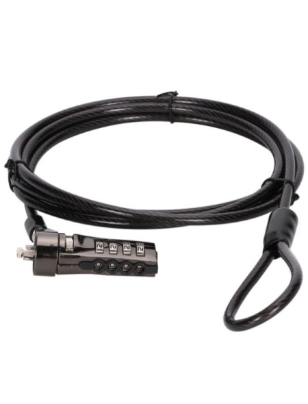 ÷ Cable de seguridad conceptronic custodio01bs por combinacion 4 digitos 1.8m