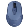 ÷ Mouse trust wireless zaya azul 25039 - recargable usb-c - 4 botones - 800/1200/1600dpi - receptor us