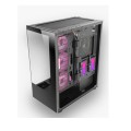 ÷ Caja e-atx torre gaming mars gaming mc-ult xxl black frontal y lateral de cristal templado sin fuent