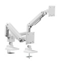 ÷ Soporte de mesa equip 650183 para 2 pantalla de 17
