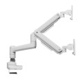 ÷ Soporte de mesa equip 650183 para 2 pantalla de 17
