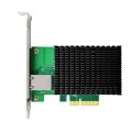 ÷ Tarjeta de red pcie 10gigabit level one gnc-0210 1xrj45 incluye perfil bajo