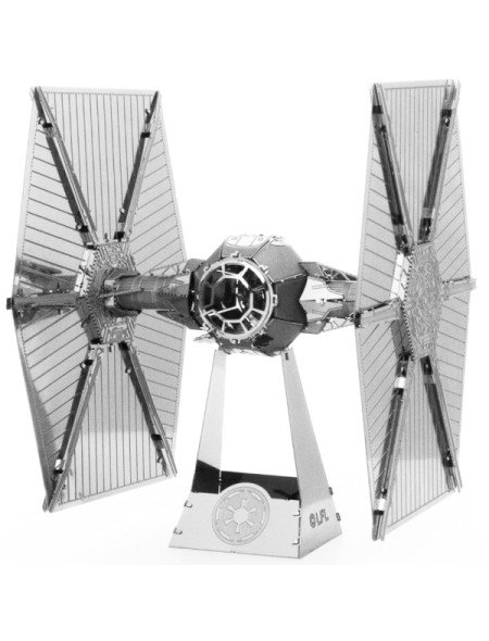 ÷ Maqueta 3d metal fascinations star wars imperial tie fighter montaje sin pegamento ni soldadura