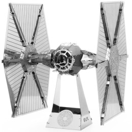 ÷ Maqueta 3d metal fascinations star wars imperial tie fighter montaje sin pegamento ni soldadura