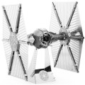÷ Maqueta 3d metal fascinations star wars imperial tie fighter montaje sin pegamento ni soldadura