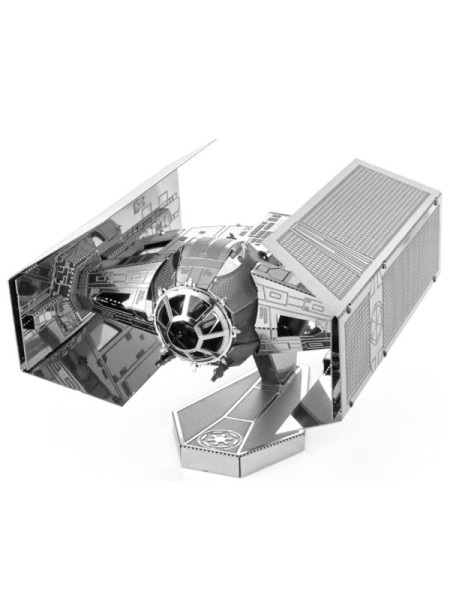 ÷ Maqueta 3d metal fascinations star wars darth vader tie fighter montaje sin pegamento ni soldadura