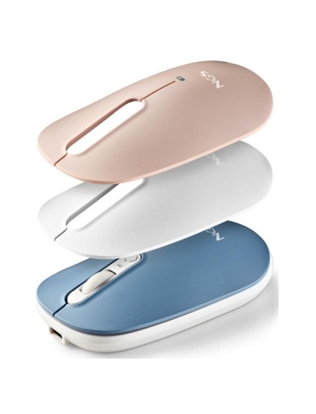 ÷ Mouse ngs wireless y bluetooth shell rb 1600dpi nano receptor usb 3 dispositivos 3 carcasas de color