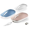 ÷ Mouse ngs wireless y bluetooth shell rb 1600dpi nano receptor usb 3 dispositivos 3 carcasas de color