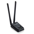 ÷ Usb wifi tp-link wn8200nd 300mb alta potencia 500mw 2 antenas 5dbi desmontables rp-sma 1p usb para a