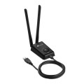 ÷ Usb wifi tp-link wn8200nd 300mb alta potencia 500mw 2 antenas 5dbi desmontables rp-sma 1p usb para a