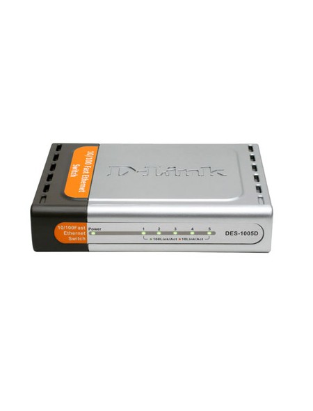 ÷ Switch no gestionable d-link des-1005d 5p ethernet sobremesa no rack