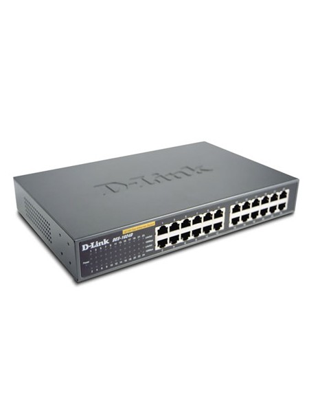 ÷ Switch no gestionable d-link des-1024d 24p ethernet sobremesa no rack