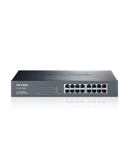÷ Switch semigestionable tp-link sg1016de 16p carcasa metalica giga 19