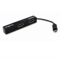 ÷ Hub microusb approx apphm4b a 4xusb-a 2.0 funcion otg de micro usb a usb color negro