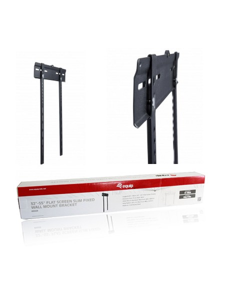 ÷ Soporte de pared fijo equip 650320 para pantalla 32