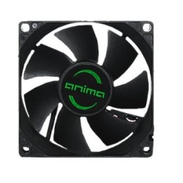 ÷ Ventilador interno tacens anima af8 8x8 bajo ruido 12db, fluxus bearing