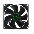 ÷ Ventilador interno tacens anima af8 8x8 bajo ruido 12db, fluxus bearing