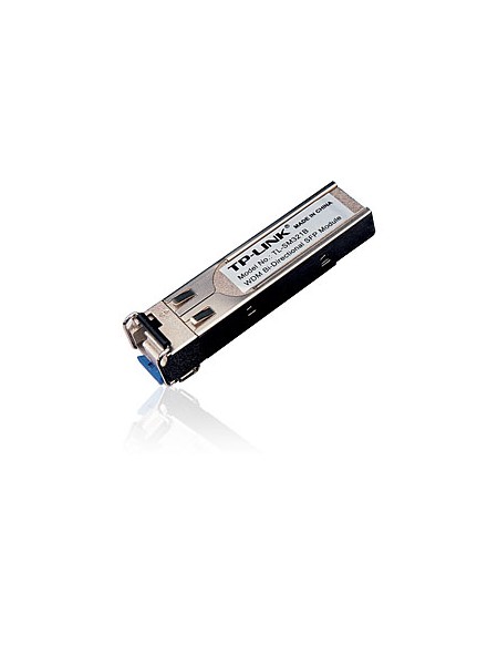 ÷ Transceiver tp-link sm321b bidireccional wdm giga monomodo lc tx:1310nm/rx:1550nm hasta 10km